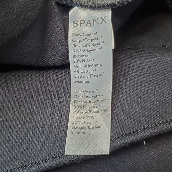 Spanx Women's Size SP The Perfect Pant Skinny Ankle Ponte Black 20202Q - Picture 8 of 8